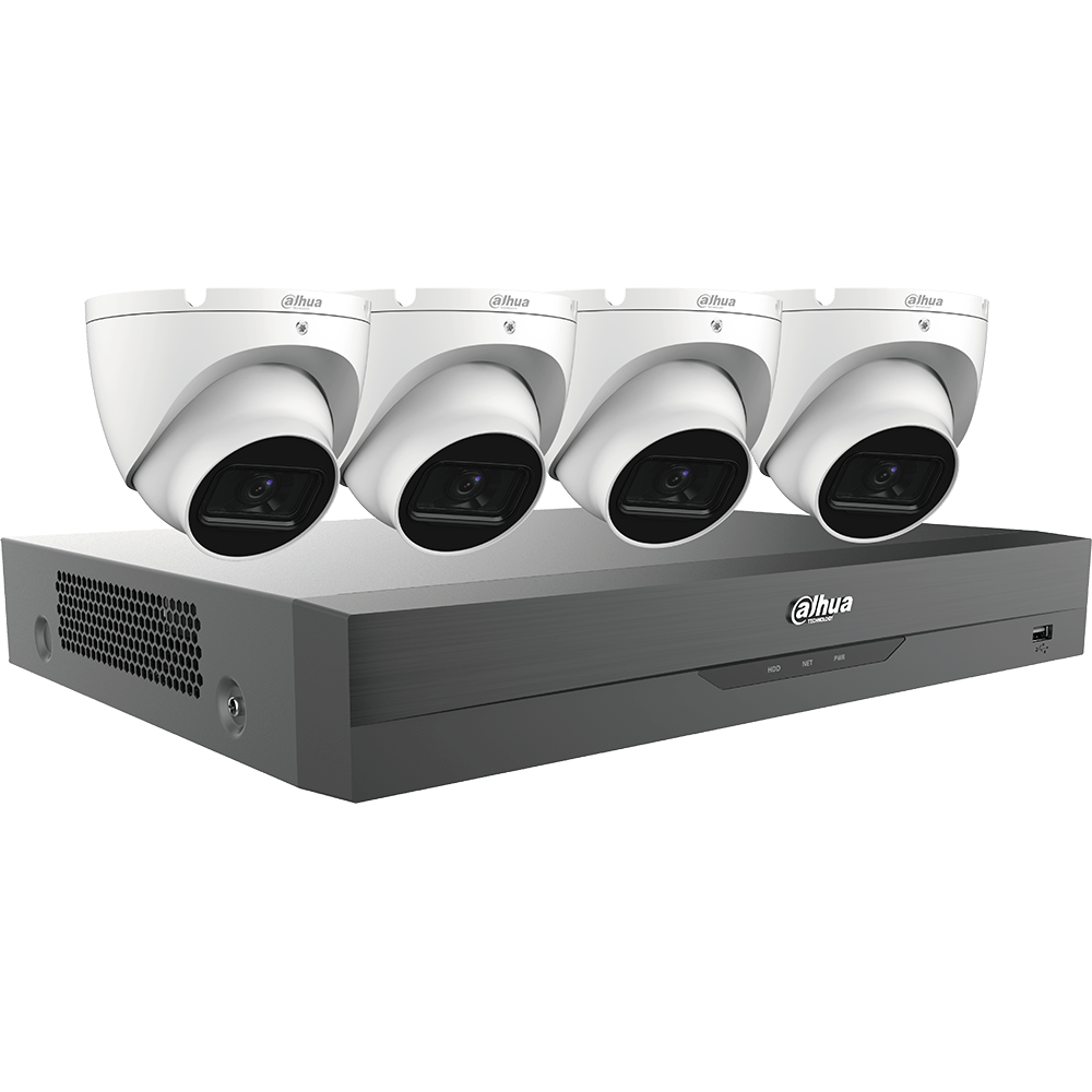5MP 4-channel HDCVI Security System