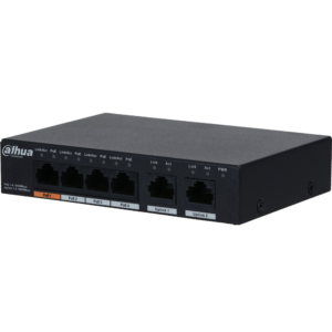 4-port PoE Gigabit Ethernet Switch